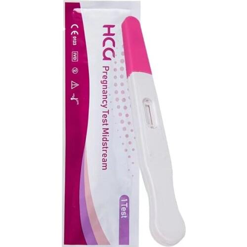 10PCS Pregnancy Urine Test Private Early LH Pregnancy Urine Midstream Rapid Test Ovulation Test 10PCS Pregnancy Urine Test