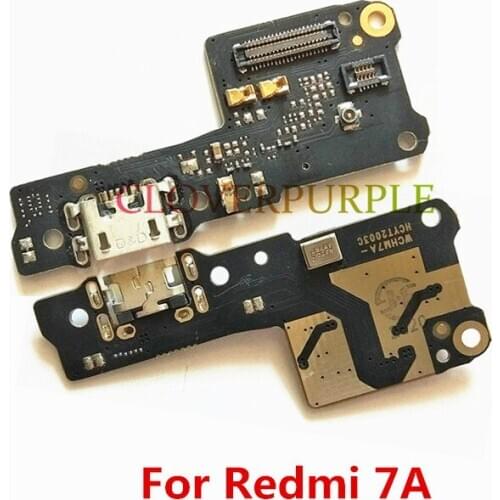 1x USB Micro Charger Charging Port Dock Connector Microphone Board Flex Cable For Xiaomi Redmi 7A