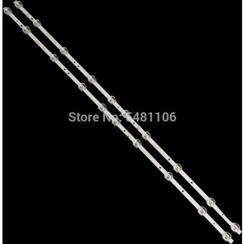 2 piezas 10LEDs tira de LED para iluminación trasera 40HR330M10A0 V4 4C-LB4010-HR01J para TCL 40F6F 40L2F