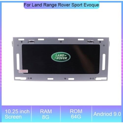 10.25'' Andriod 9.0 Car Radio DVD Player For For For Land Range Rover Sport Evoque Stereo GPS Navigation Multimedia Player