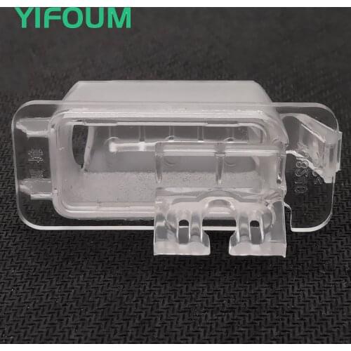 YIFOUM Car Rear View Camera Bracket License Plate Light For Ford Focus Everest Edge Kuga Fiesta Mondeo Galaxy C-Max S-Max