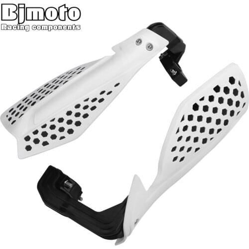 BJMOTO Universal Motorcycle Hand Guards Brush Bar Hand Protector for Motocross Racing ATV Dirt Bike Off Road with 22mm Handlebar