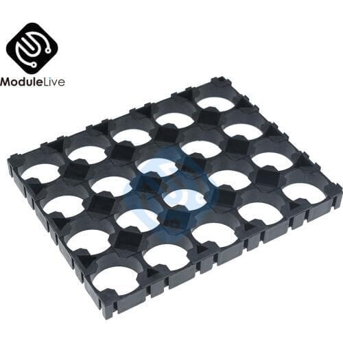 10Pcs 4x5 4*5 Cell Spacer 18650 Battery Holder 18650 Lithium Battery Plastic Rack Batteries Radiating Shell Pack 100% Origin