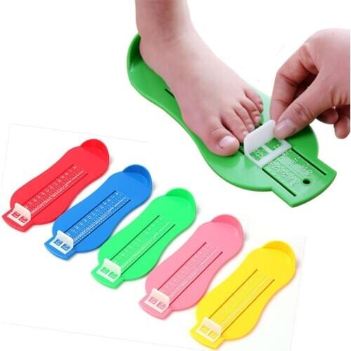 Shoes kids Children Baby Foot Shoe Size Measure Tool Infant Device Ruler Kit L0144