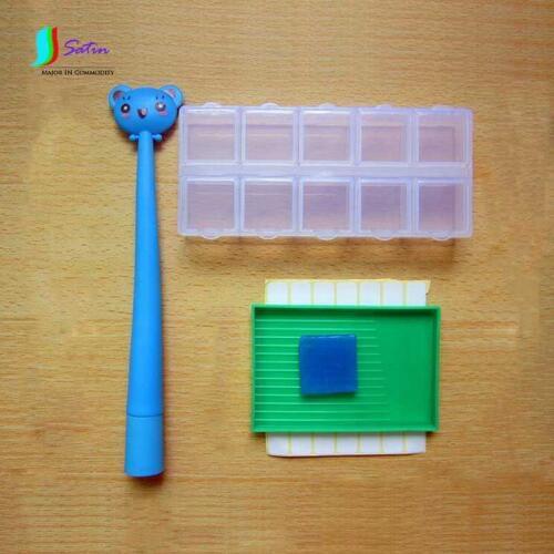 DIY Diamond Painting Pen+Diamond Painting Clay+Diamond Storage Box+plate For Diamond Painting DIY Accessory Tool S0437H