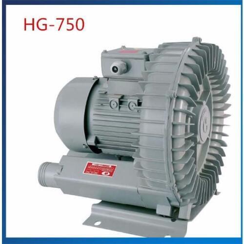 HG-750 130M3/H High Pressure Air Vortex Pump 50HZ/60HZ Fish Pond Aerator 750W Air Compressor Pressure Blower