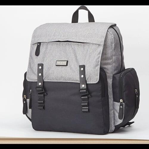 Ins hot momy bag Britishmultifunctional large capacity single shoulder straddl diaper bag