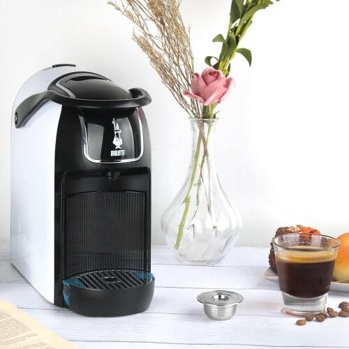 Recafimil Reusable Coffee Capsule Stainless Steel Filter Pod for Bialetti Coffee Maker Refillable Cafe Cups Cafetera Tool