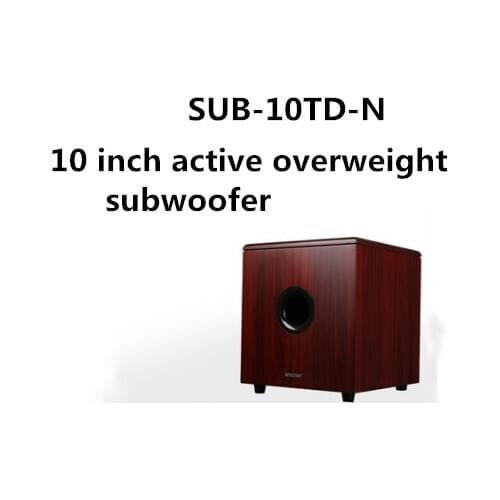 Winner/SUB-10TD-N Hi end bookshelf speaker 10 inch home theater subwoofer high power 150W