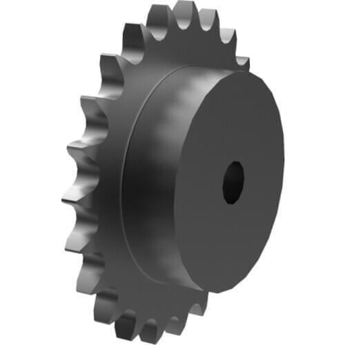 06B Steel Prebore B Type Sprocket Hub with Hardened Teeth Z24 12mm Inner bore with no keyway