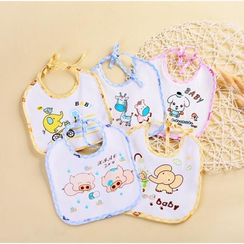 Adjustable Baby Bibs EVA Plastic Waterproof Lunch Feeding Bibs Baby Cartoon Feeding Cloth Children Baby Apron Babador de bebe