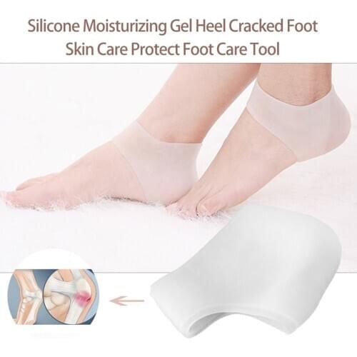 Sport Ankle Support Silicone Moisturizing Gel Heel Cracked Foot Skin Care Protect Health Monitors Massager Safety Ankle Brace