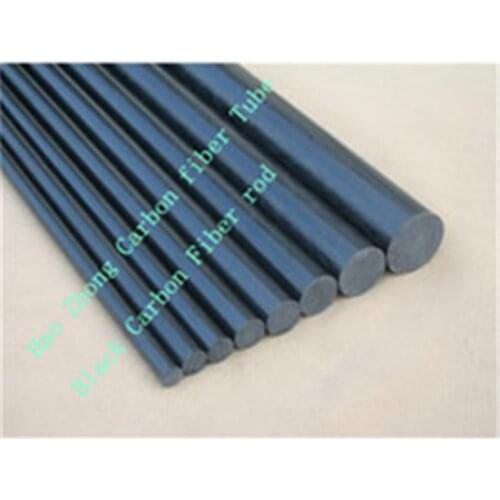 2pcs 10mm Carbon Fiber Rods for RC Plane with 500mm long , suit for RC Model 10*500mm
