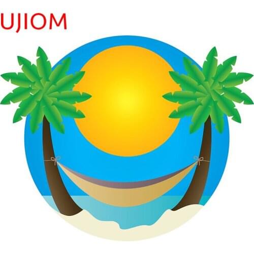 UJIOM Holidays Sticker Bathroom Floor Decal Kids Rooms PVC Removable Wall Stickers Home Decor Art Sticker Wall Decoration Poster