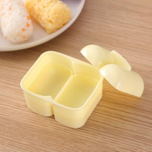 Sushi Maker Double Sushi Mold Hawaiian Spam Musubi, Kimbab Cylindrical Tank Rectangular Rice Ball Mold Easy to Clean