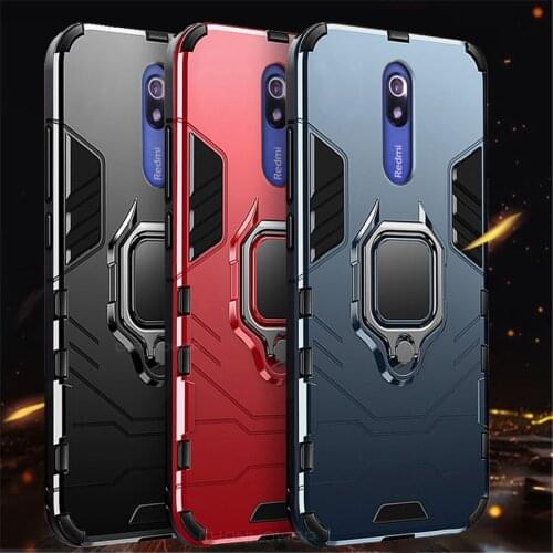 360 Ring Armor Case For Xiaomi Mi 9T 10 9 Pro 8 A3 Lite Redmi Note 9S 9 8T 8 7 8A 7A K20 K30 Pro Shockproof Phone Cover