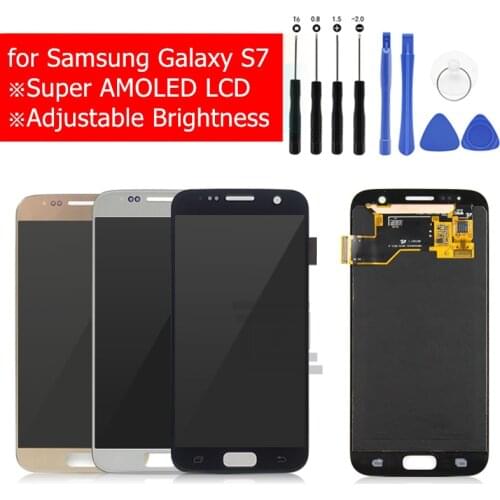 For Samsung GALAXY S7 G930 LCD Display Touch Screen Digitizer Assembly LCD Display for Samsung S7 G930F Repair Spare Parts