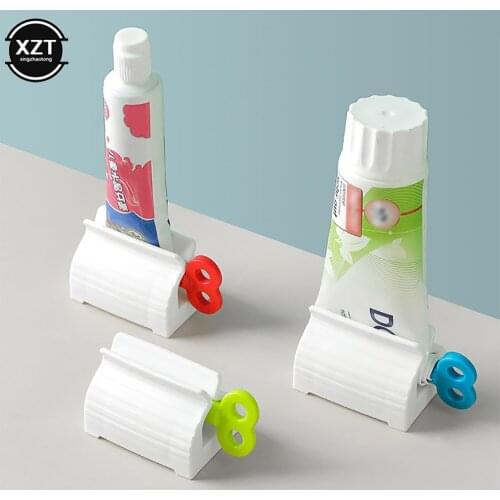 1 Pc Toothpaste Squeeze Squeezer Clip-on Household Toothpaste Device Lazy Toothpaste Tube Squeezer Press Bathroom Supplies