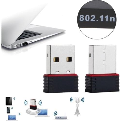 150Mbps USB 2.0 WiFi Wireless Adapter Network LAN Card 802.11 ngb Ralink MT7601 P82A