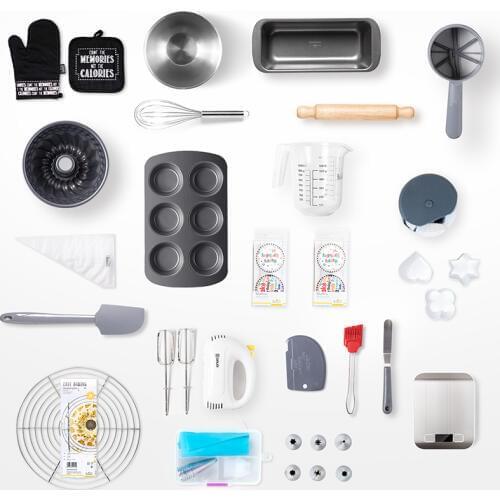 2021 Baking Mold Set Cake Pizza Baking Plate Tool Bakeware New Glove Set Kitchen Supplies Pastry Tools Accessories Baking Mold