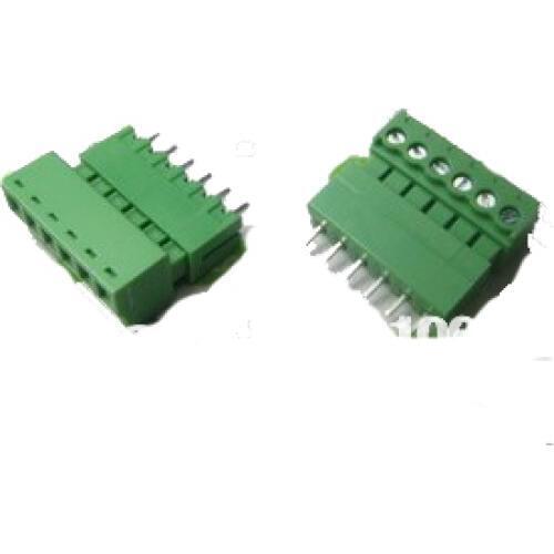 2EDG-3.81-7P + 2EDGV-3.81-7P 2EDG 2EDGV 7Pin Straight Pin Plug-in Screw Terminal Block ROHS PCB Splice (10pcs/lot)