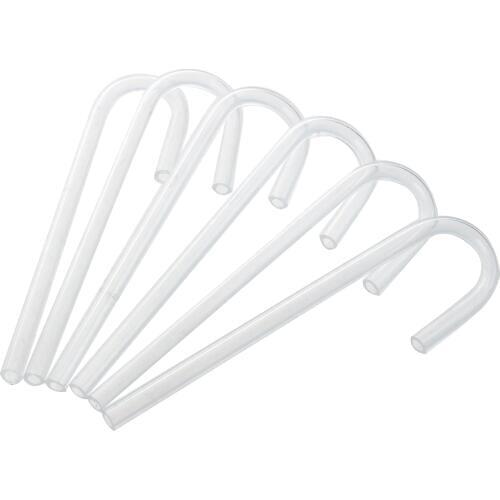 6pcs Acrylic Pipe U Shape Tube Bend for Aquarium Co2 System/Diffuser