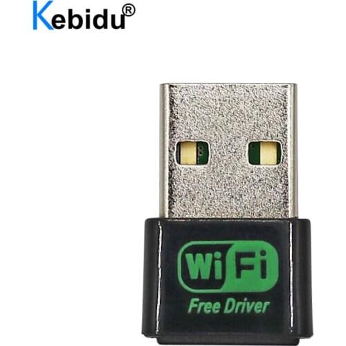 Free Driver Mini USB WiFi Adapter 150Mbps Wi-Fi Dongle For PC Computer USB Ethernet 2.4G Network Card Antena Wi Fi Receiver