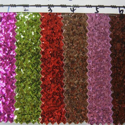 GLITER hexagonal soft cloth bag with sequin flash leather fabric for Shoes, bags, belts, gloves, home, furniture, sporting goods