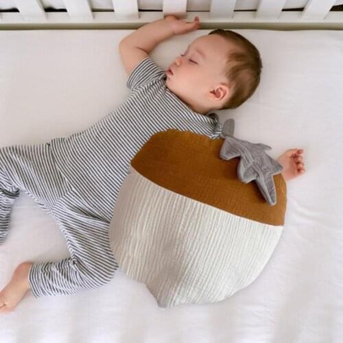 Baby Acorn Soothing Toy Stuffed Animals Plush Soft Cuddly Appeasing Pillow For Kids Sleeping Toys Enfant Bedding Baby Room Decor