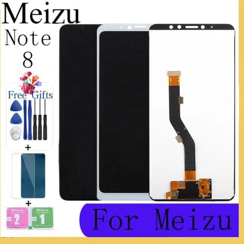 For Meizu Note 8 LCD Display Touch Screen Panel Digitizer Assembly Replacement Tools + Tempered film For Meizu Note 8 lcd