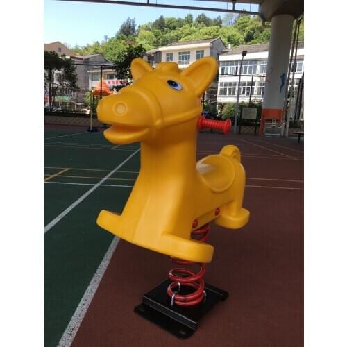 Outdoor balance seesaw children seesaw garden toy seesaw chair kids seesaw playground seat baby seesaw childrens horse Q21