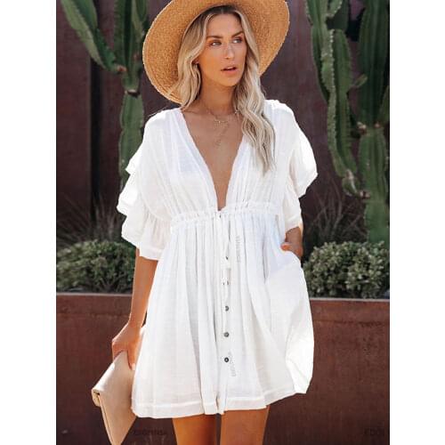 LORYLEI Solid Summer Dresses