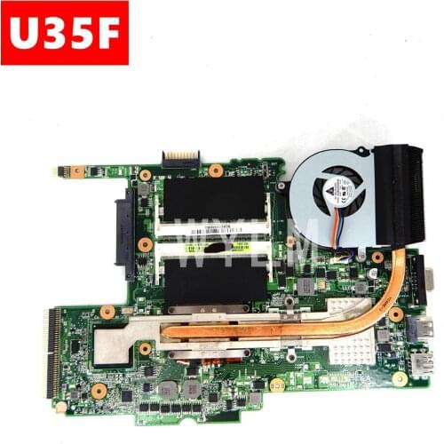 U35F mainboard REV2.0 For U35F laptop motherboard 60-N3ZMB1300-A19 100% Tested Working