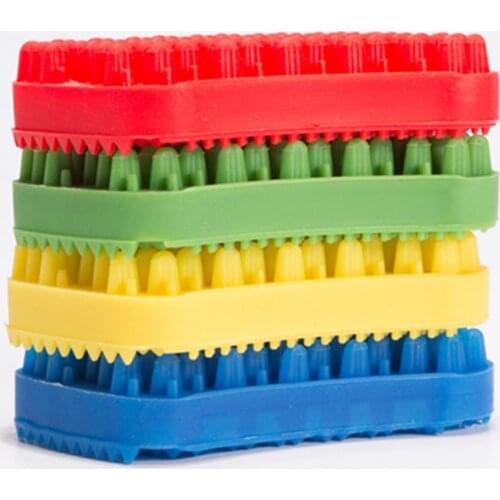 Perros Comb Grooming Massage Silicone Dog Hair Removal Brush for Pet Dog cleaning supplies для собак