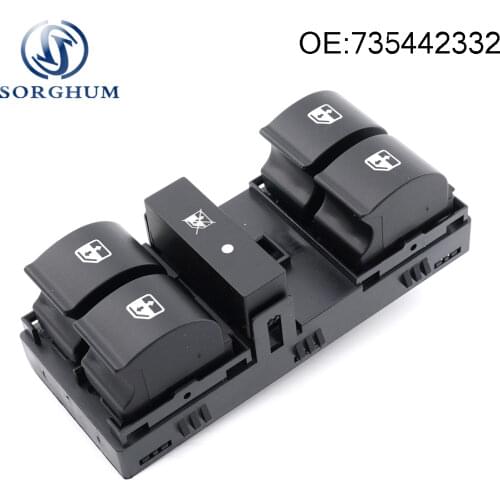 New Electric Power Window Switch 735442332 For Fiat Linea 2007 - 2016