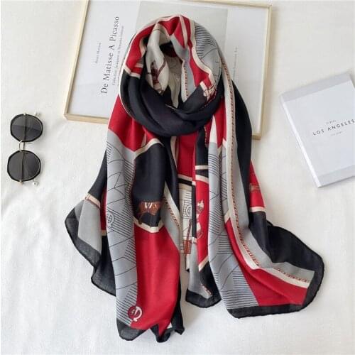 New Cotton Warm Women Scarf Luxury Print Animal Pashmina Winter Foualrd Muslim Headband Hijab Shawl Wrap Bandana Echarpe 2021