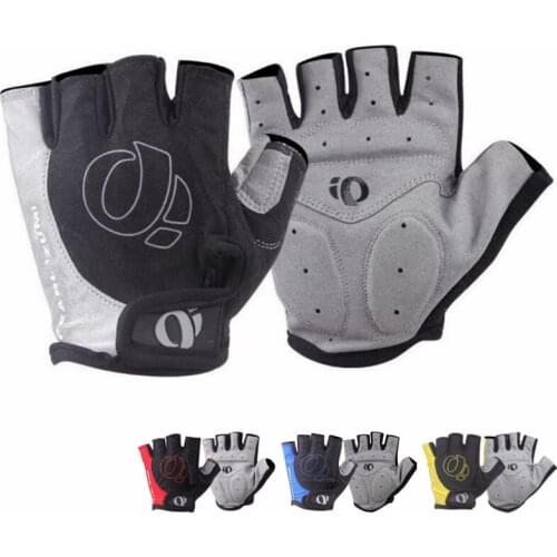 1 Pair Half Finger Cycling Gloves Sport Gloves Men Women Anti-Slip Anti-sweat Bicycle Gym Fitness Gloves MTB Bike Gloves