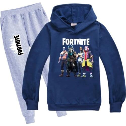FORTNITE Printing Harajuku Hooded Pullover For Baby Boys Autumn Unisex Sweatshirt Streetwear Hoodies Girls Casual Clothing