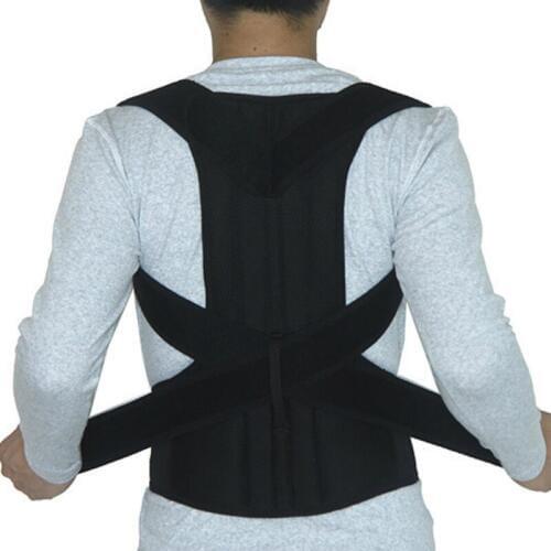 Men & Women Adjustable Adult Corset Back Posture Corrector Therapy Shoulder Lumbar Brace Spine Support Belt Back Support