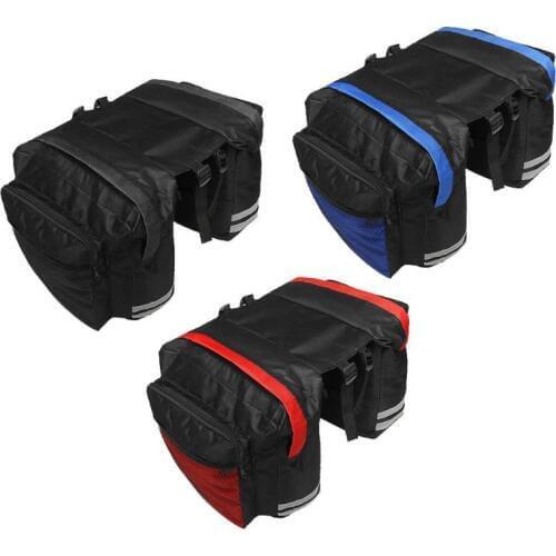 Bicycle Carrier Bag Rear Rack Bike Trunk Bag Luggage Pannier Back Seat Double Side Cycling Bycicle Bag
