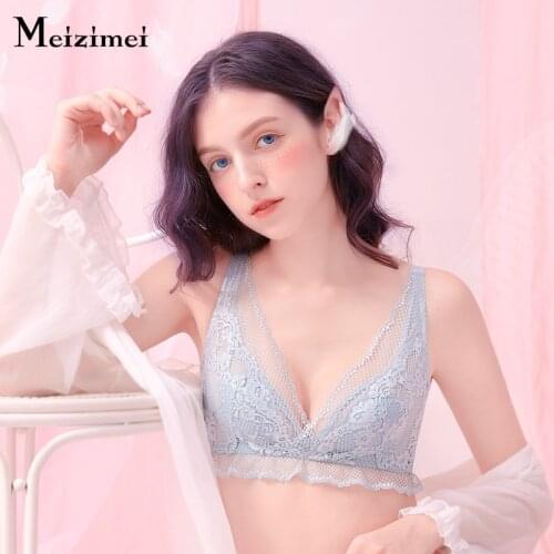 Plus Size bra sexy bralette crop top Underwear push up strapless bra bh lace Female bra Lingerie Brassiere sujetador biustonosz
