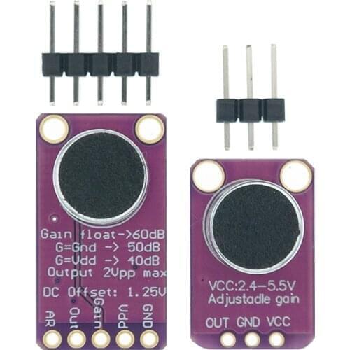 10pcs Electret Microphone Amplifier Stable MAX9814 module Auto Gain Control