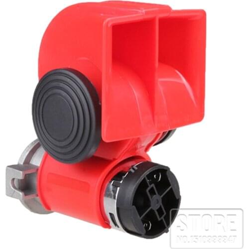 Car Motorcycle Snail Horn Air Pump 12V 136db ALARM Compact For Car Truck Van Vehicle Motorcycle Boat Bike