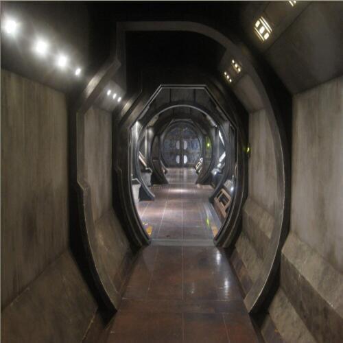 Inside Ship Scenic Carriage backdrop polyester or Vinyl cloth High quality Computer print wall Background