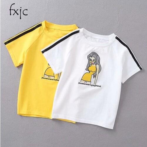 Женские топы и футболки FXJC China At AliExpress