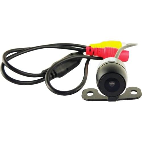 VERYSMART 12V Waterproof Analog Security Camera 140 Degree Wide Angle Mirror Image Car Rear View Camera