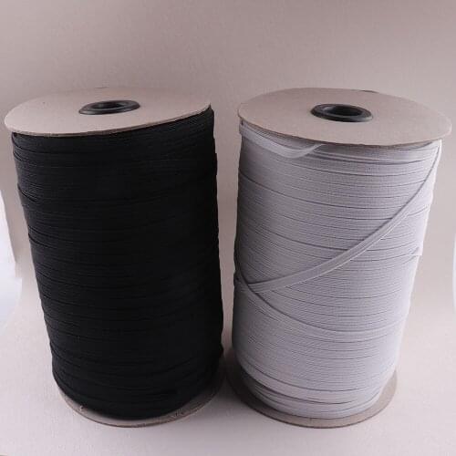 5mm Flat Elastic Band Black/White Sewing Clothing Accessories Sewing Accessories Width for underware DIY