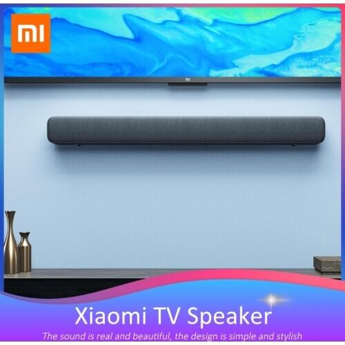 Original Xiaomi Mi Soundbar Speaker TV Echo Wall Audio Speaker AUX SPDIF Bluetooth 4.2 Line Connect Audio Subwoofer Home Theater
