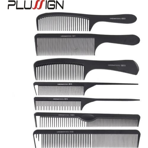 Plussign Hairdresser Tangle Hair Brush Magic Hair Comb 20 Styles Avilable Ionic Hair Brush Two Side Narrow Wide Tooth Comb 1Pcs