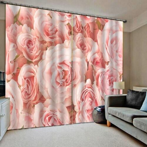 Ethnic Style Profile Picture Curtain For Living room Bedroom Blackout Window Curtains Indoor Decor Sets (left and right side)